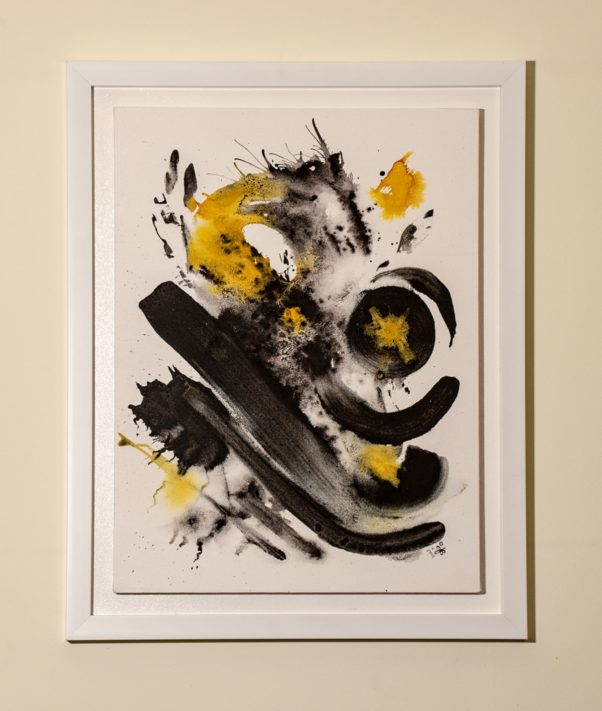 Black Winds - shekoufeh sharifi - painting
