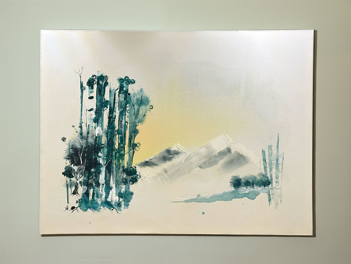 In the Name of Peace - shekoufeh sharifi - painting
